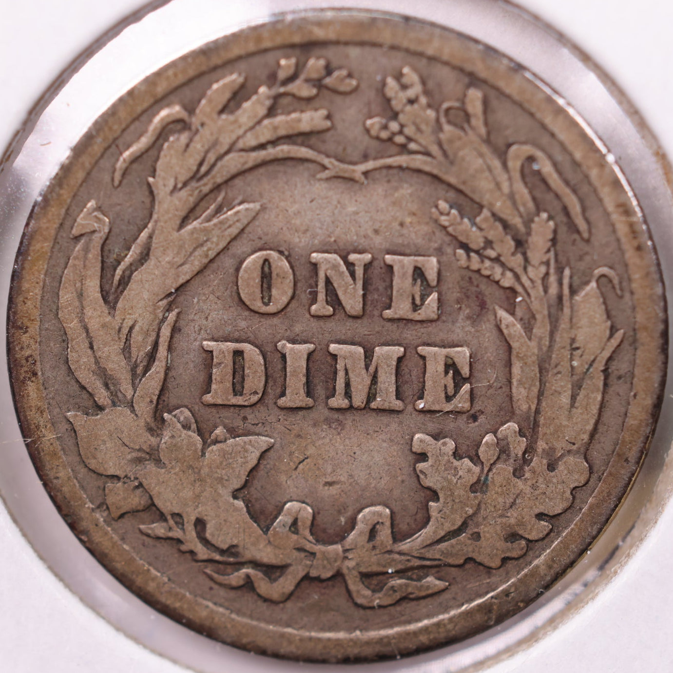 1906 Barber Dime, Very Good Circulated Coin, Store #19484