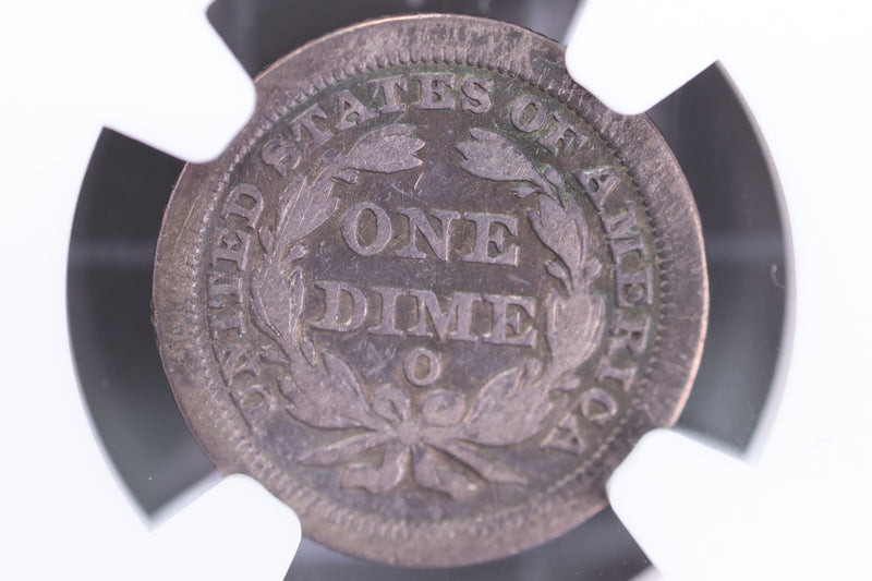 1845-O Seated Liberty Dime, NGC VF-25 Coin Store