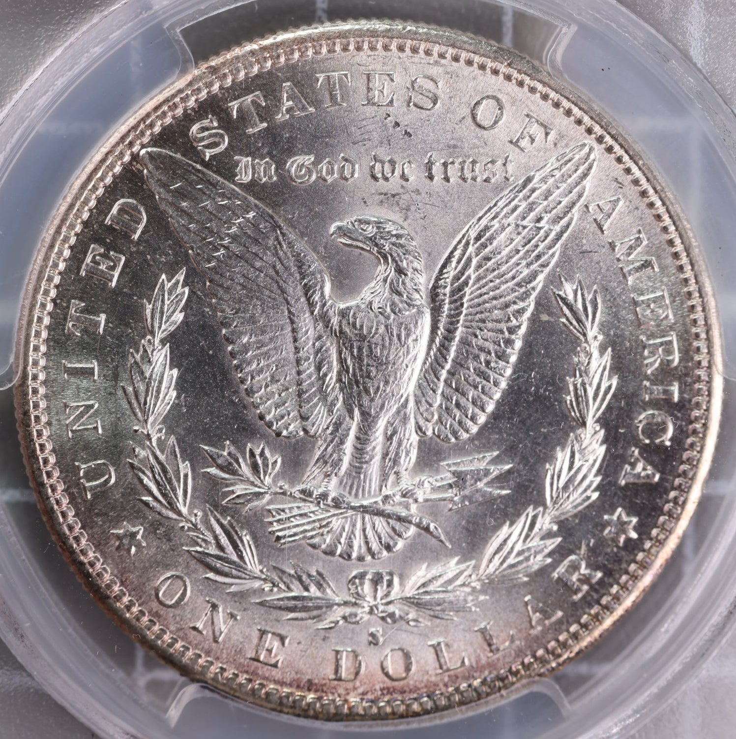 1889-S Morgan Silver Dollar, Tougher Date, PCGS MS-62, Store #DR0595.