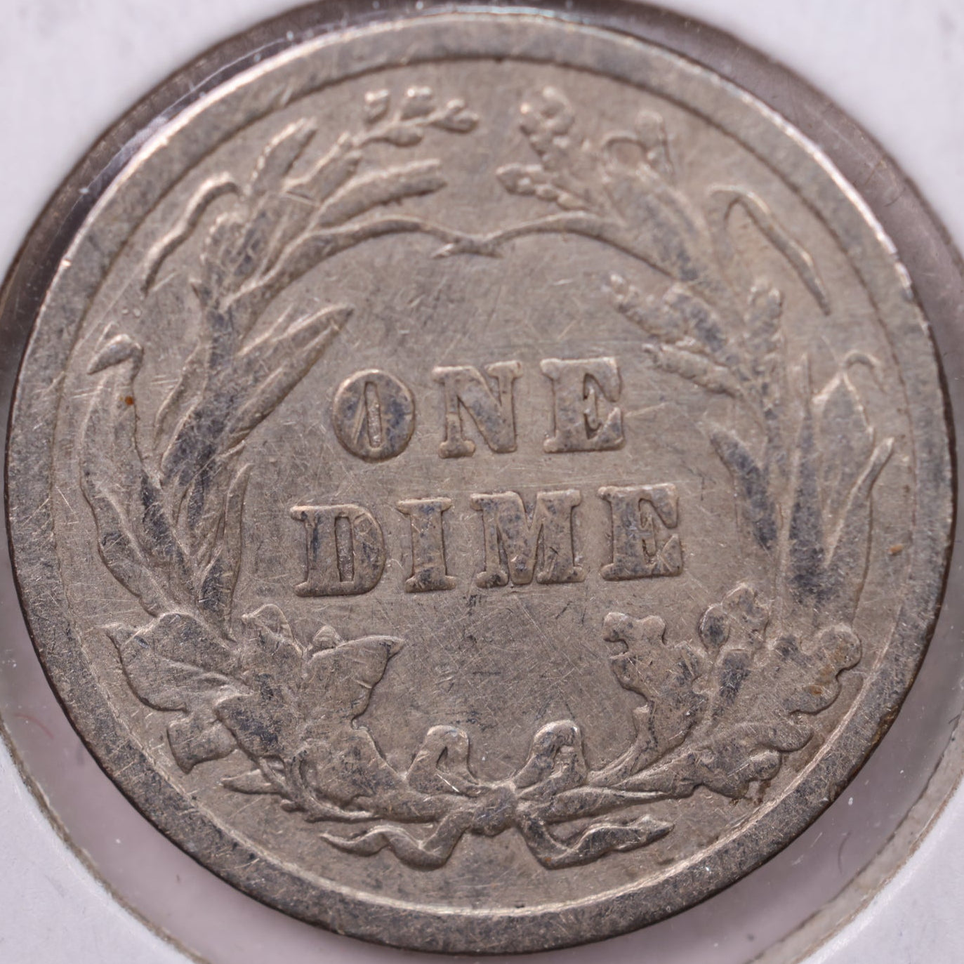 1909 Barber Dime, Very Good Circulated Coin, Store #19535