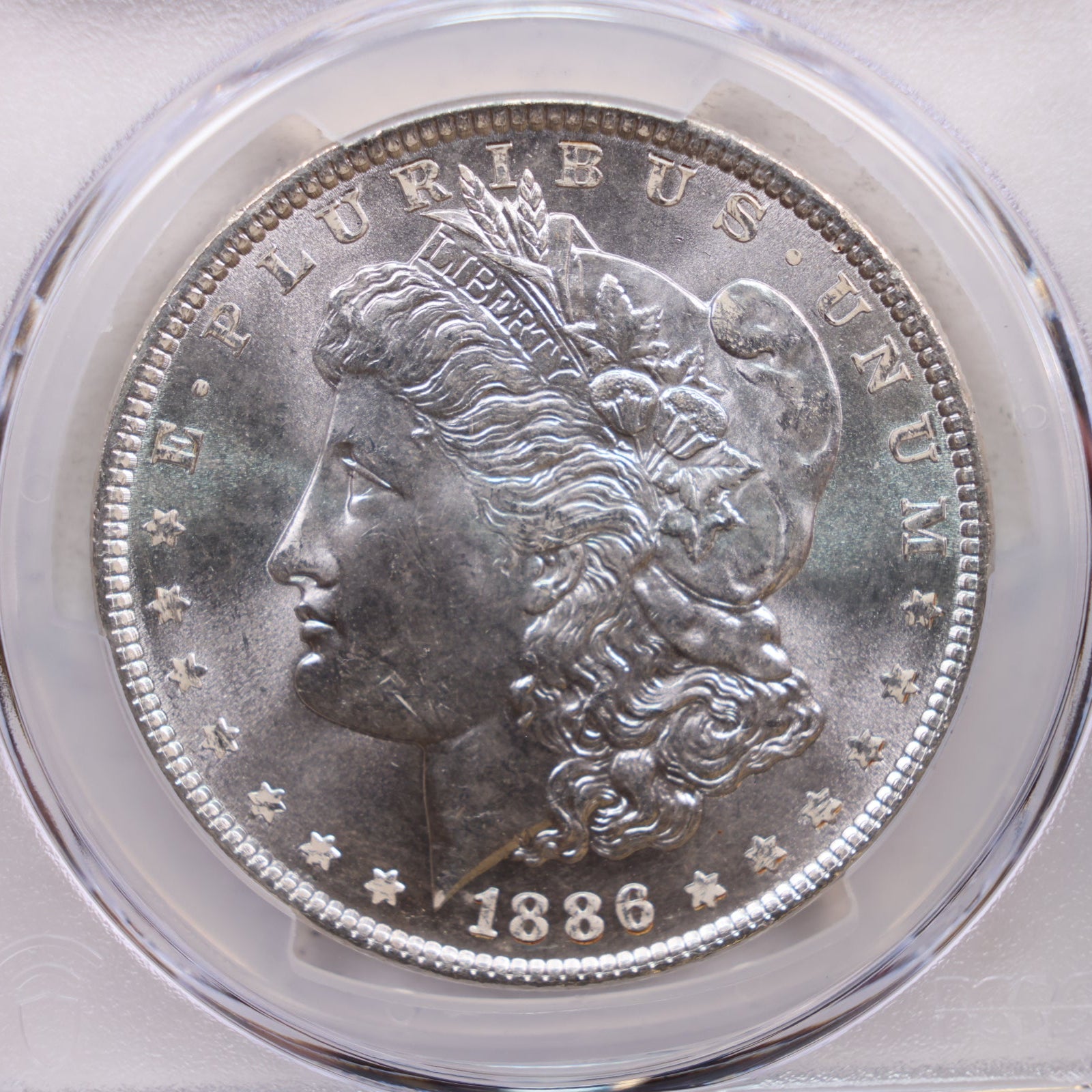 1886 Morgan Silver Dollar., PCGS MS-65., Store SALE #GDR0161.