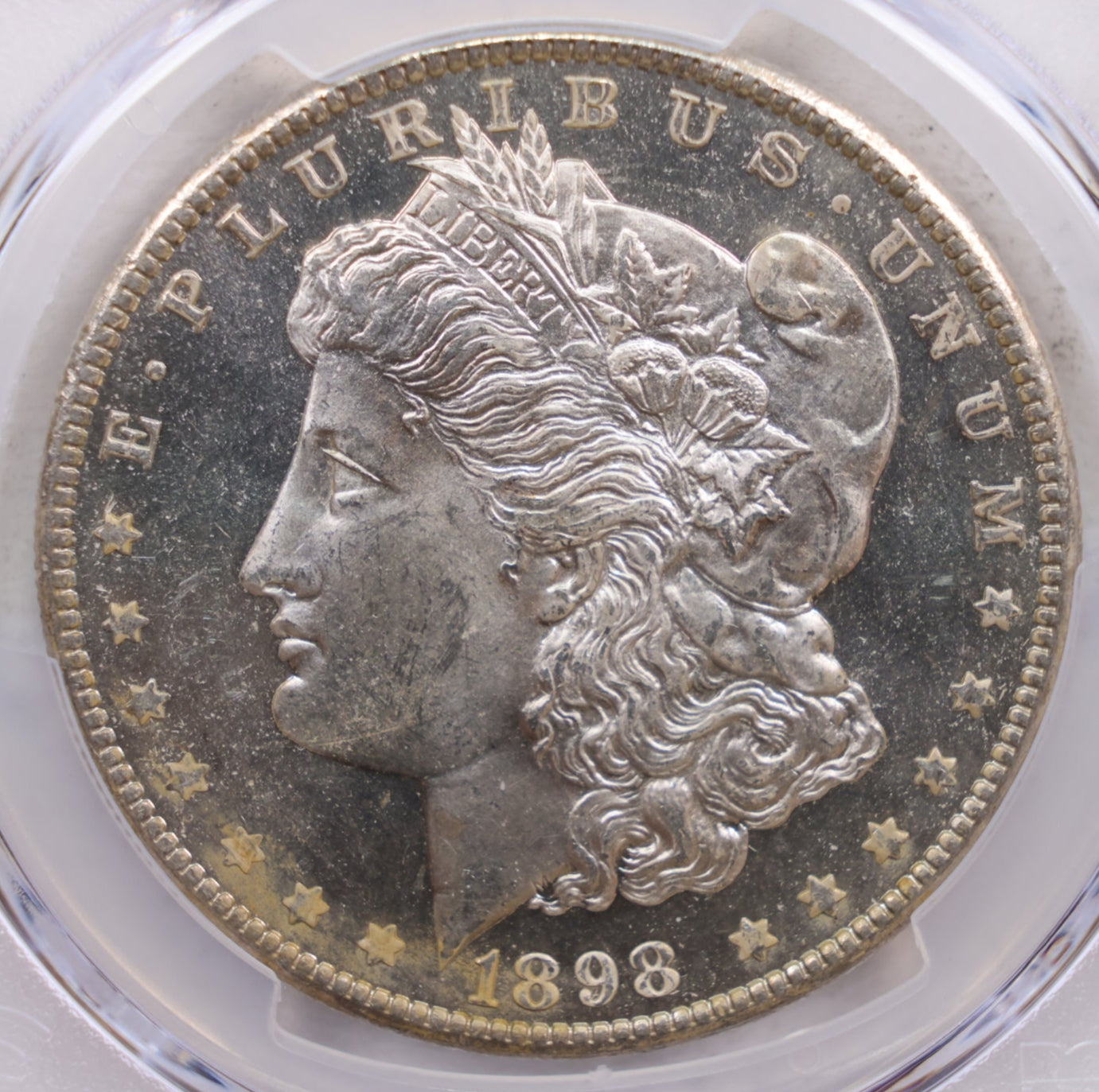 1898-O Morgan Silver Dollar., PCGS MS-65, D.M.P.L., Store SALE #GDR0163.