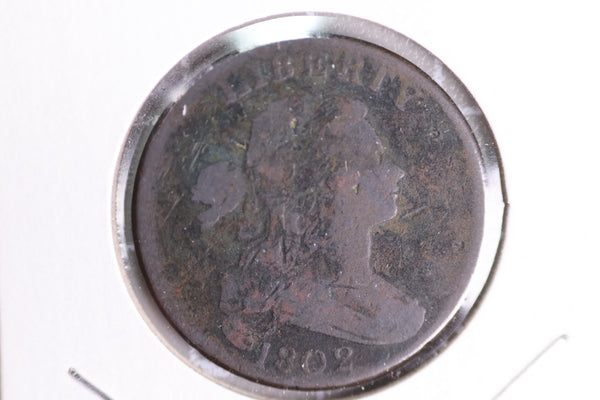 Copy of 1802 Draped Bust Large Cent, Affordable Circulated Coin. Store#230727029