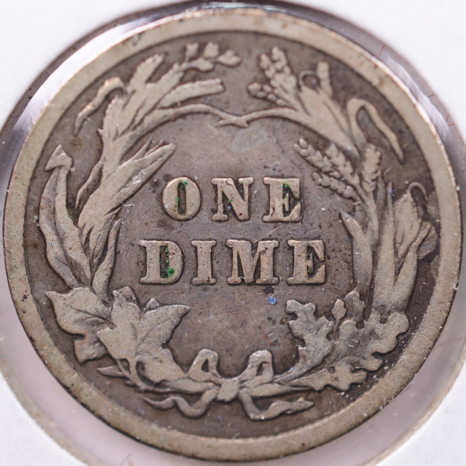 1910 Barber Dime, Very Good Circulated Coin, Store #19556