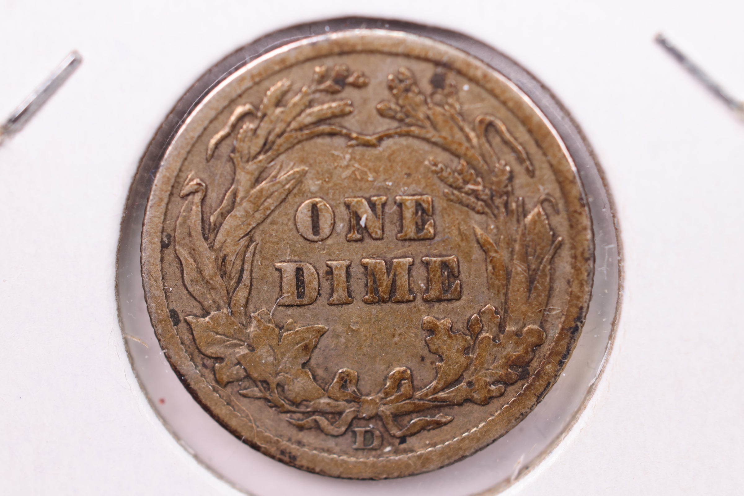 1910-D Barber Silver Dime., Fine., Store Sale #19563