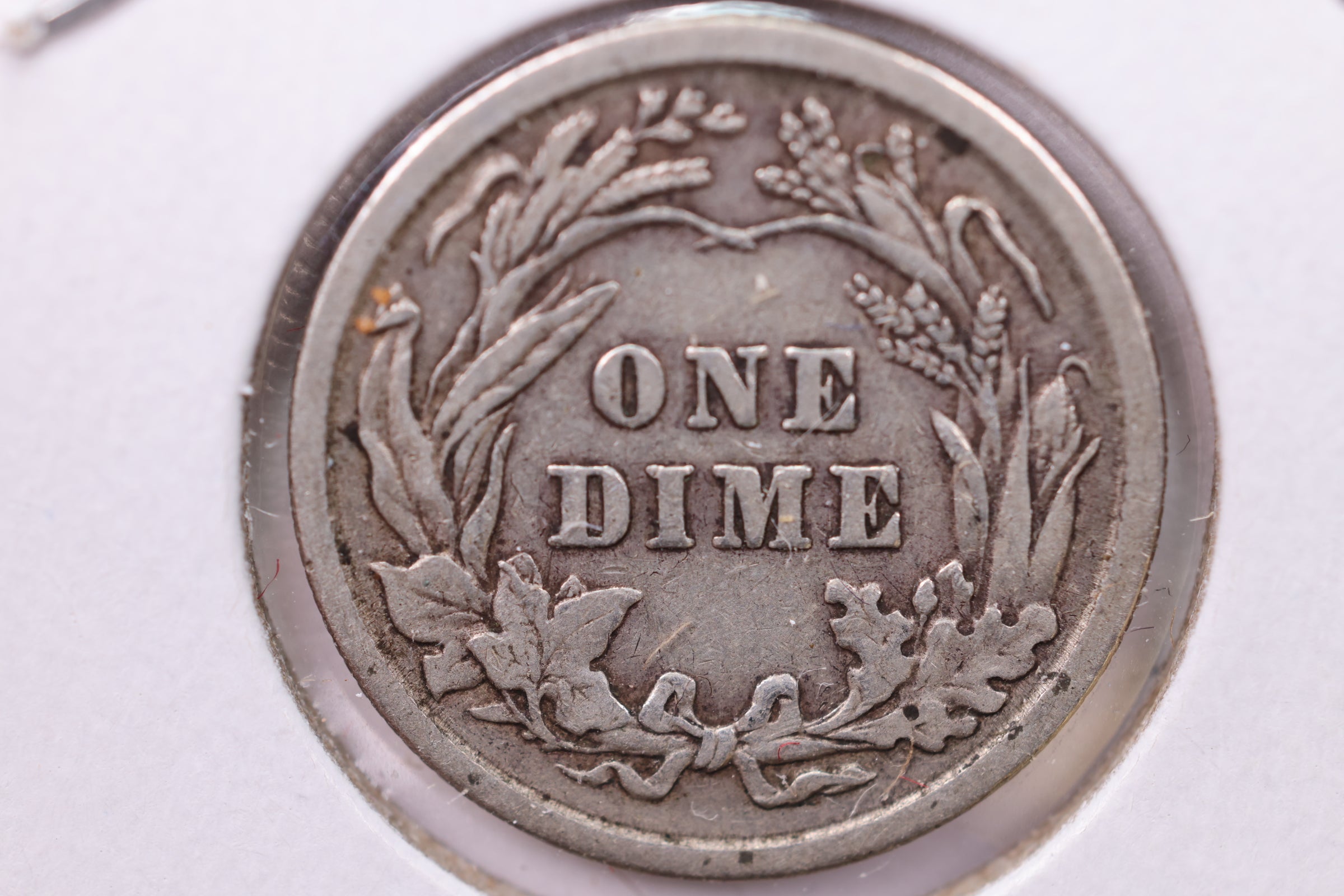 1911 Barber Silver Dime., V.F., Store Sale #19573