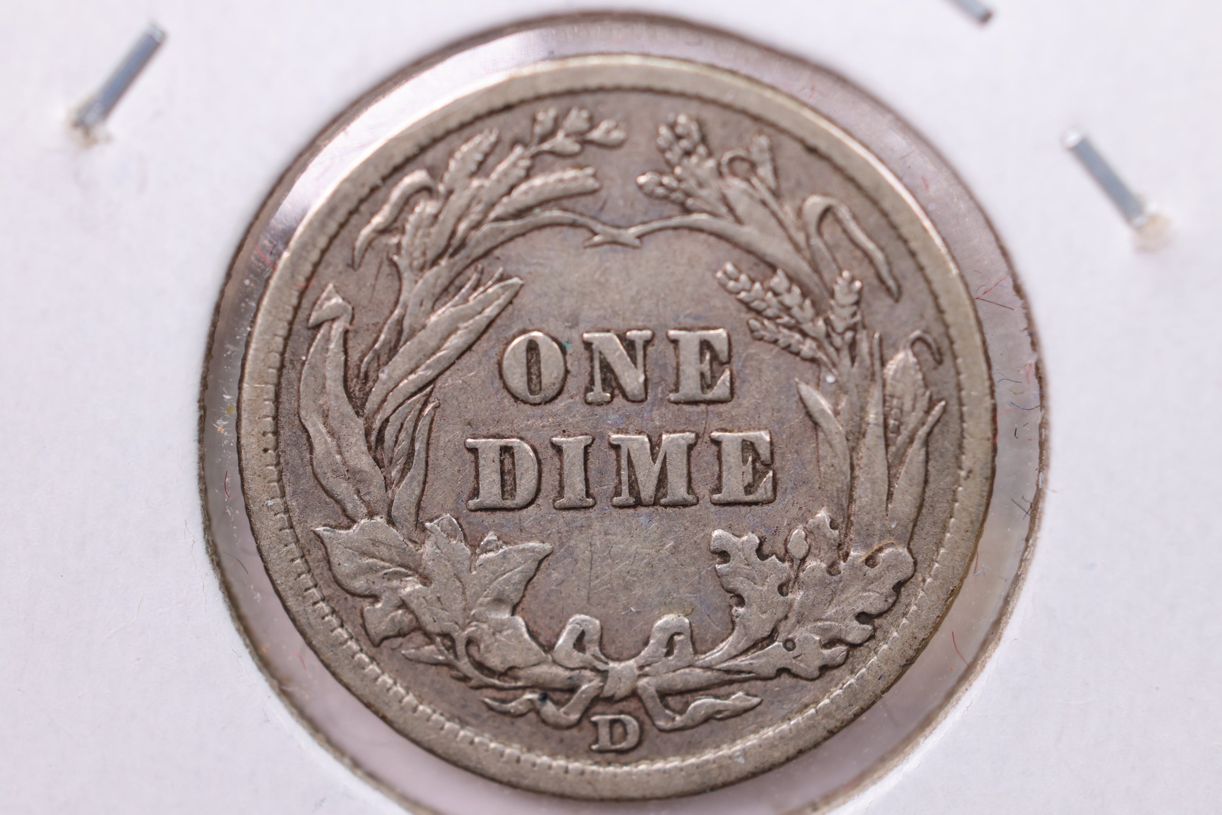 1911-D Barber Silver Dime., X.F., Store Sale #19581