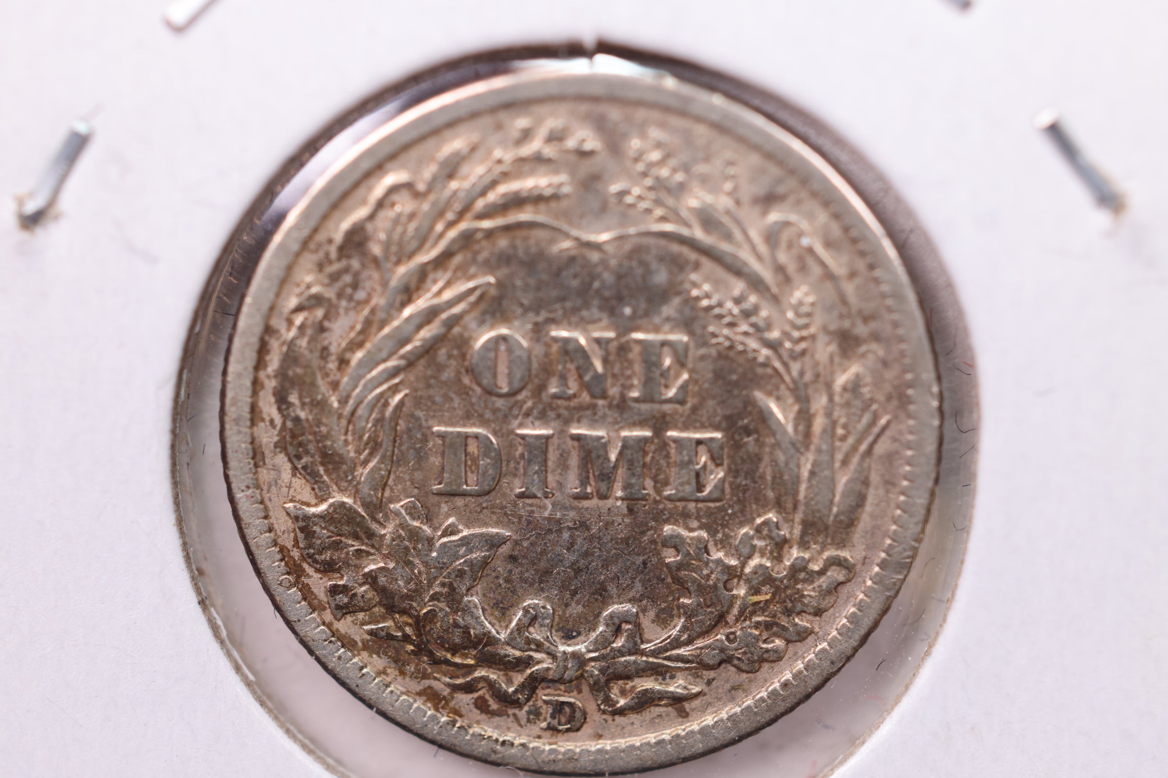 1911-D Barber Silver Dime., X.F., Store Sale #19582