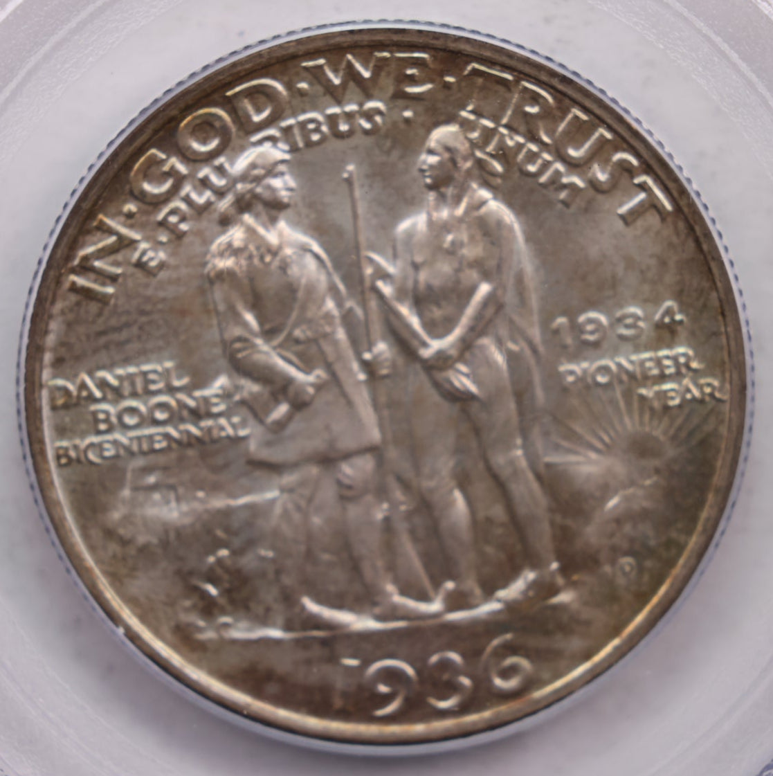 1936-D Boone Commemorative., PCGS MS-67, CAC., Store SALE #GEC0041