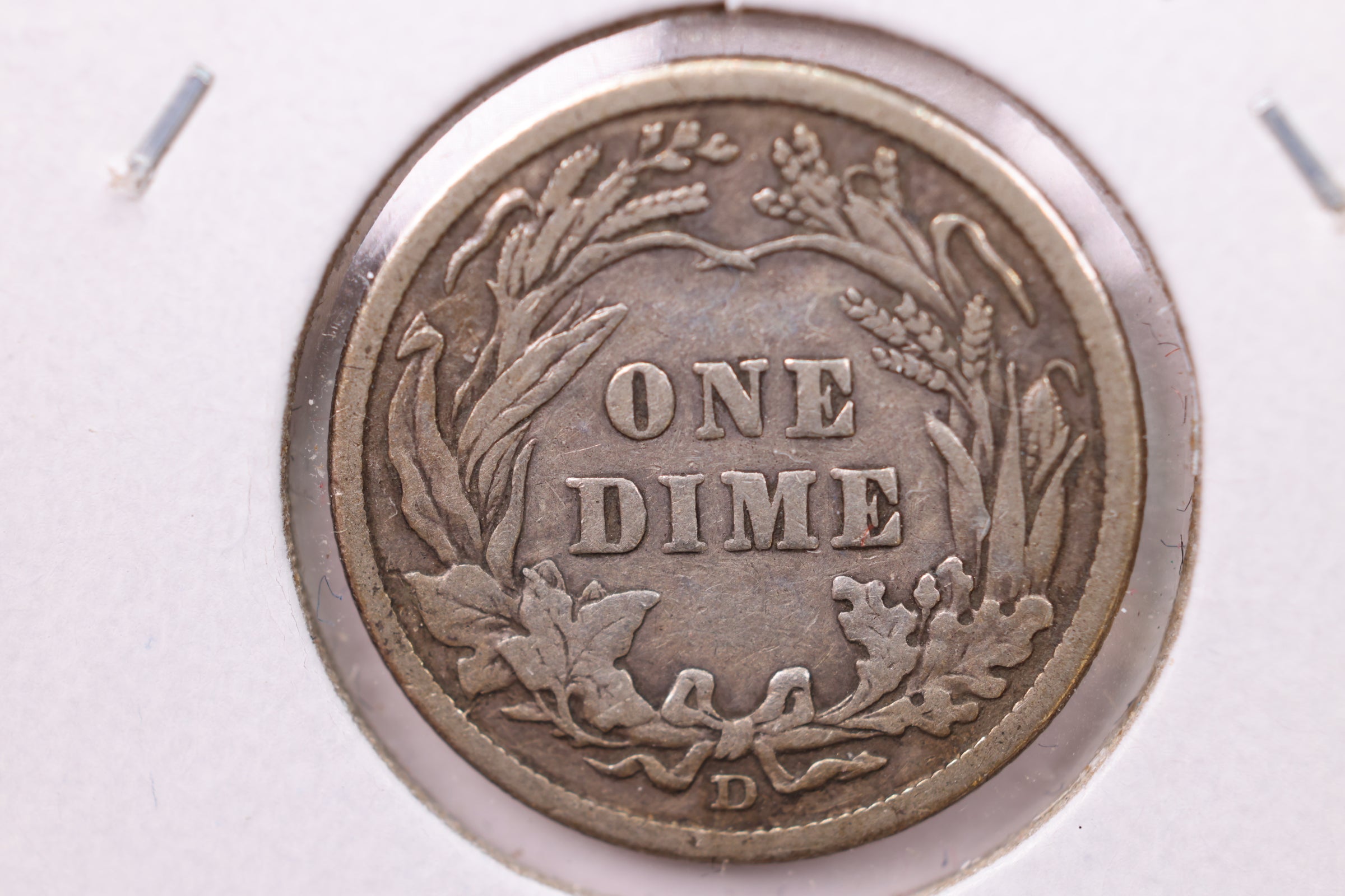 1912-D Barber Silver Dime., V.F., Store Sale #19598