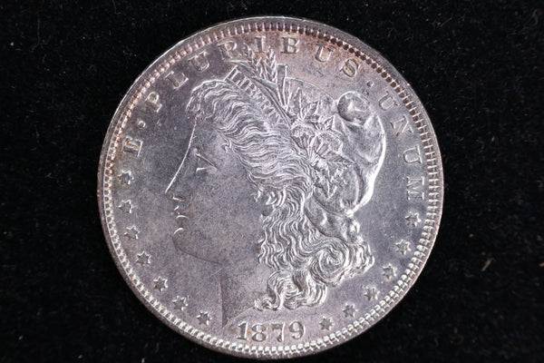 1879 Morgan Silver Dollar. Nice Un-Circulated Coin. Store #23080426