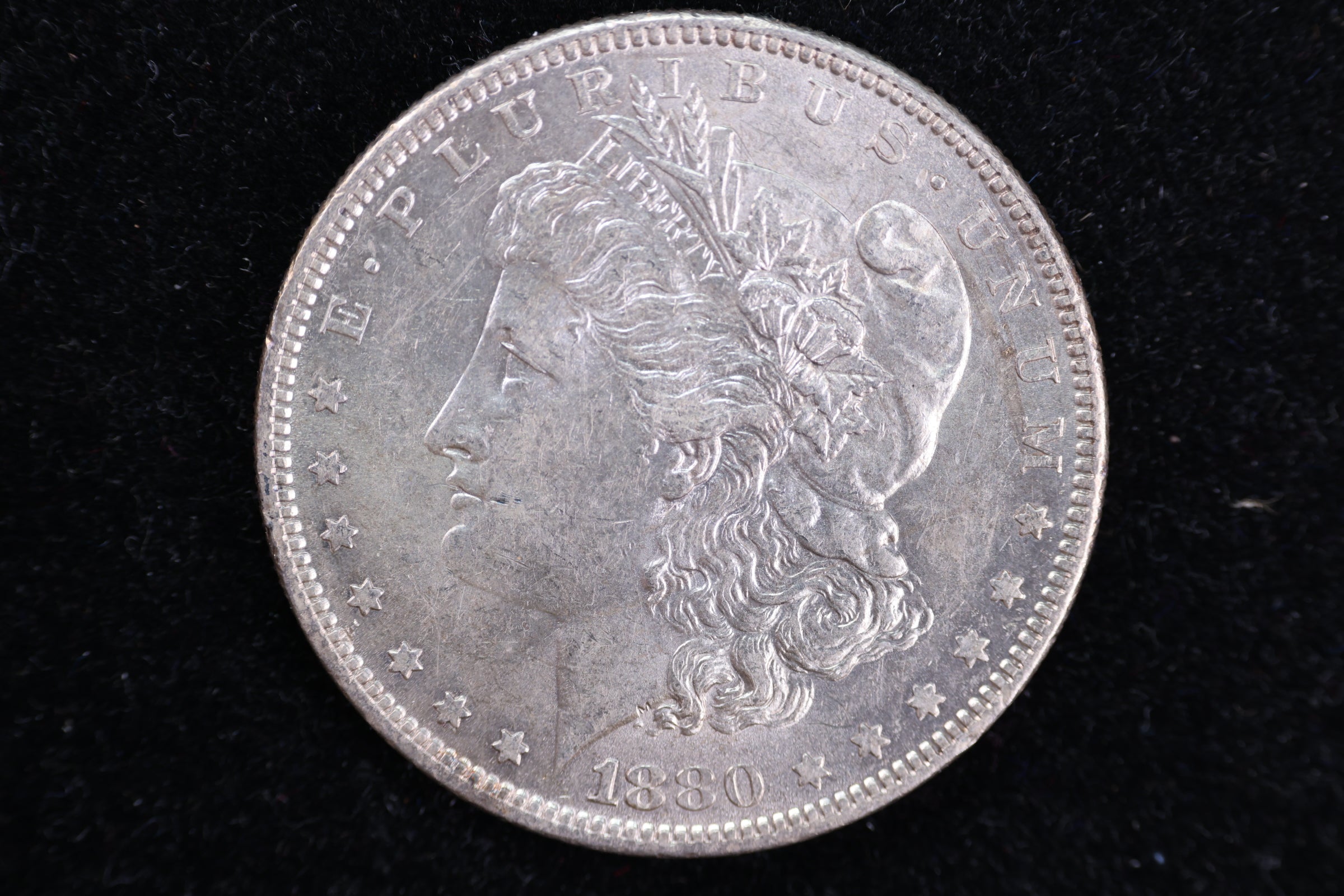 1880-O Morgan Silver Dollar, Mint State., Store #D880O02