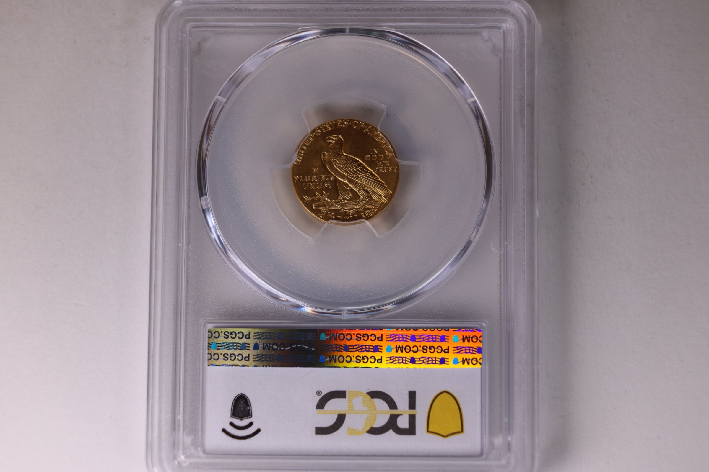 1913 $2.50 Indian Head Quarter Eagle Gold Coin, PCGS MS-63, Store Sale #G0055.