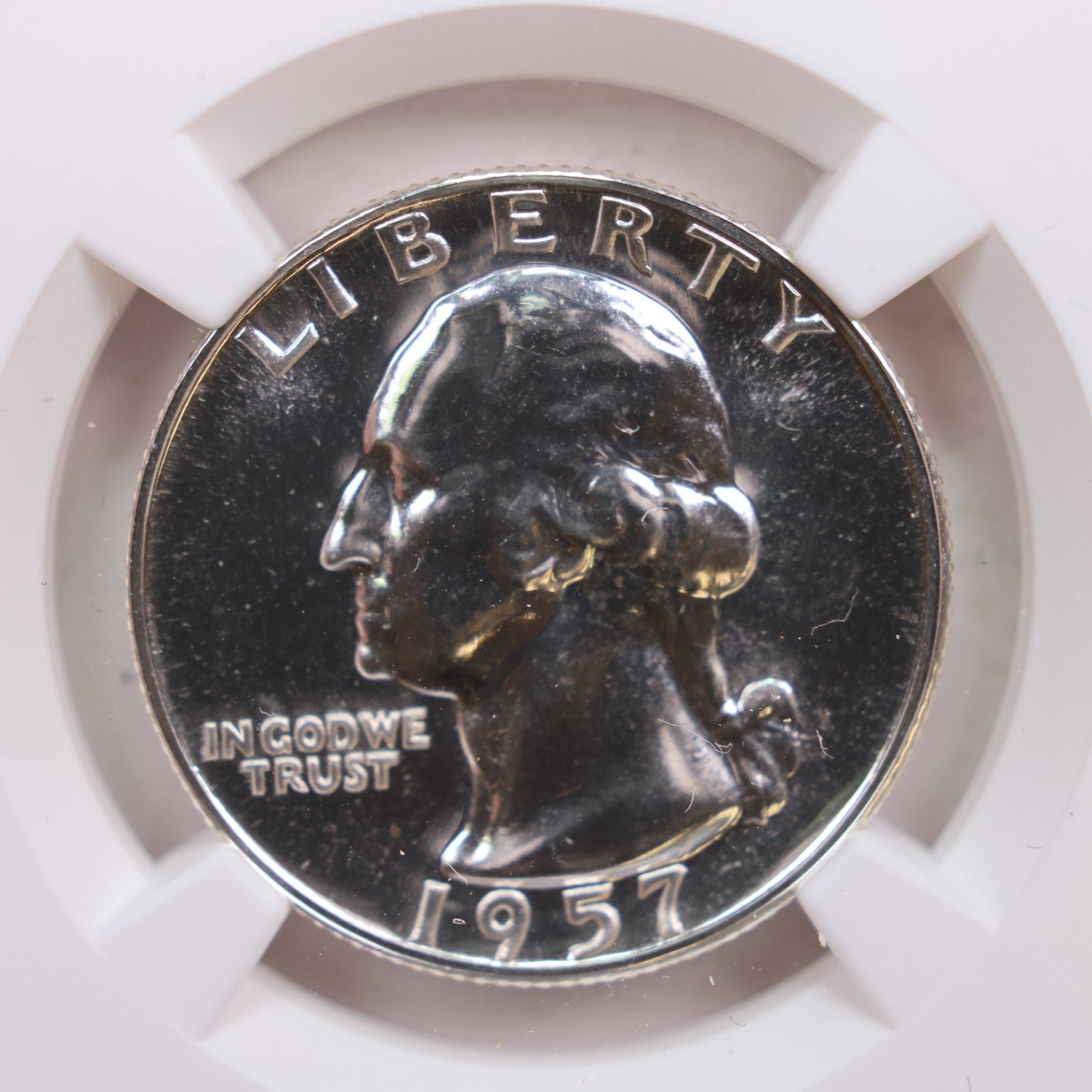 1957 Washington Silver Quarter., PCGS Proof-68., STORE #GQR026.