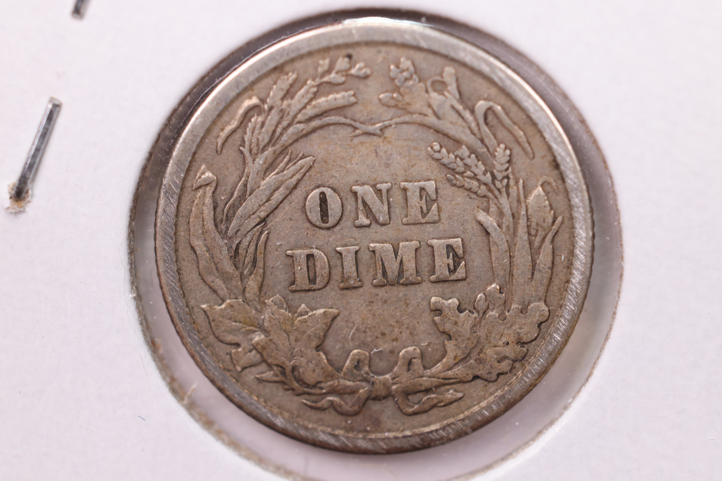 1914 Barber Silver Dime., V.F., Store Sale #19641