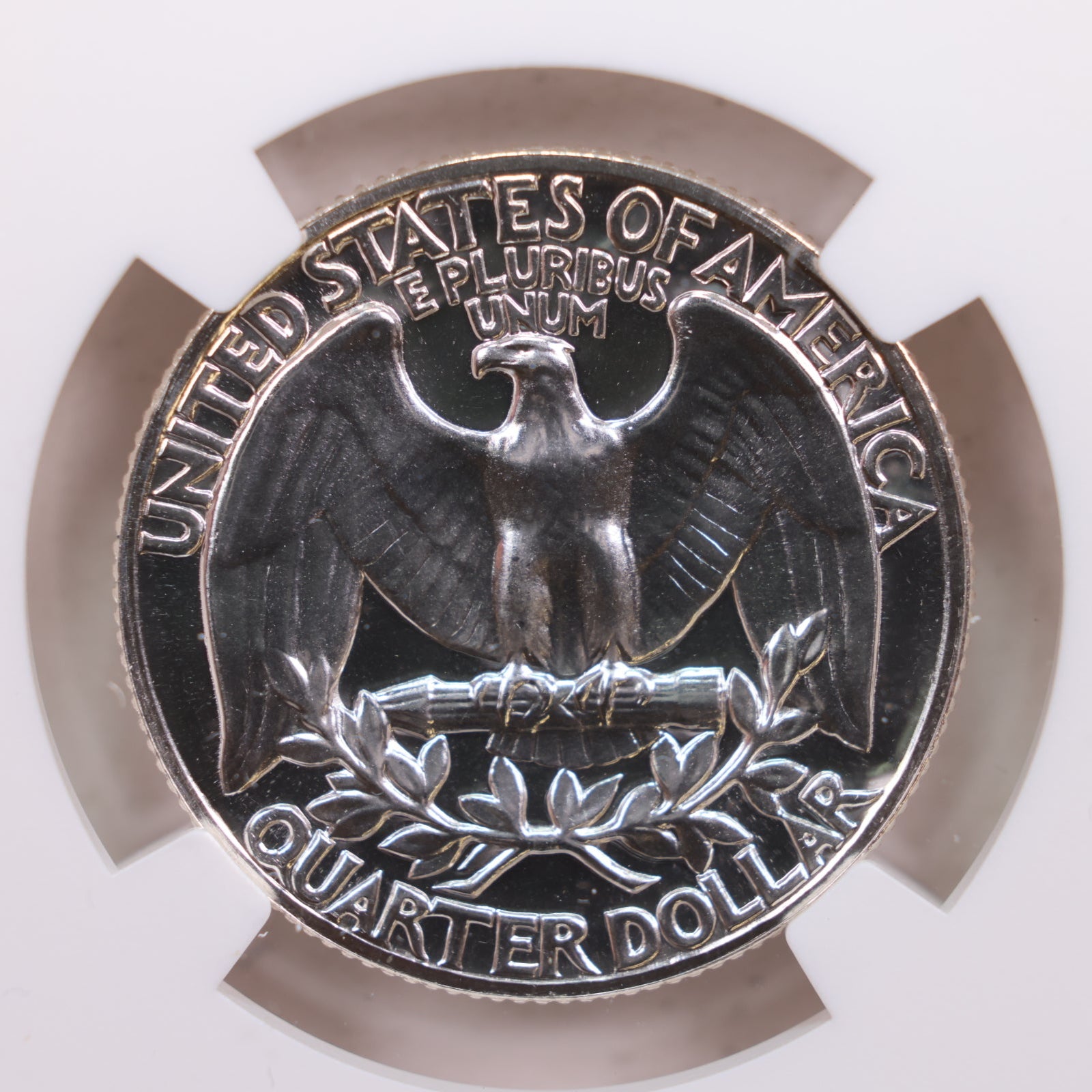 1963 Washington Silver Quarter., NGC PROOF-68., Store #GQR035.