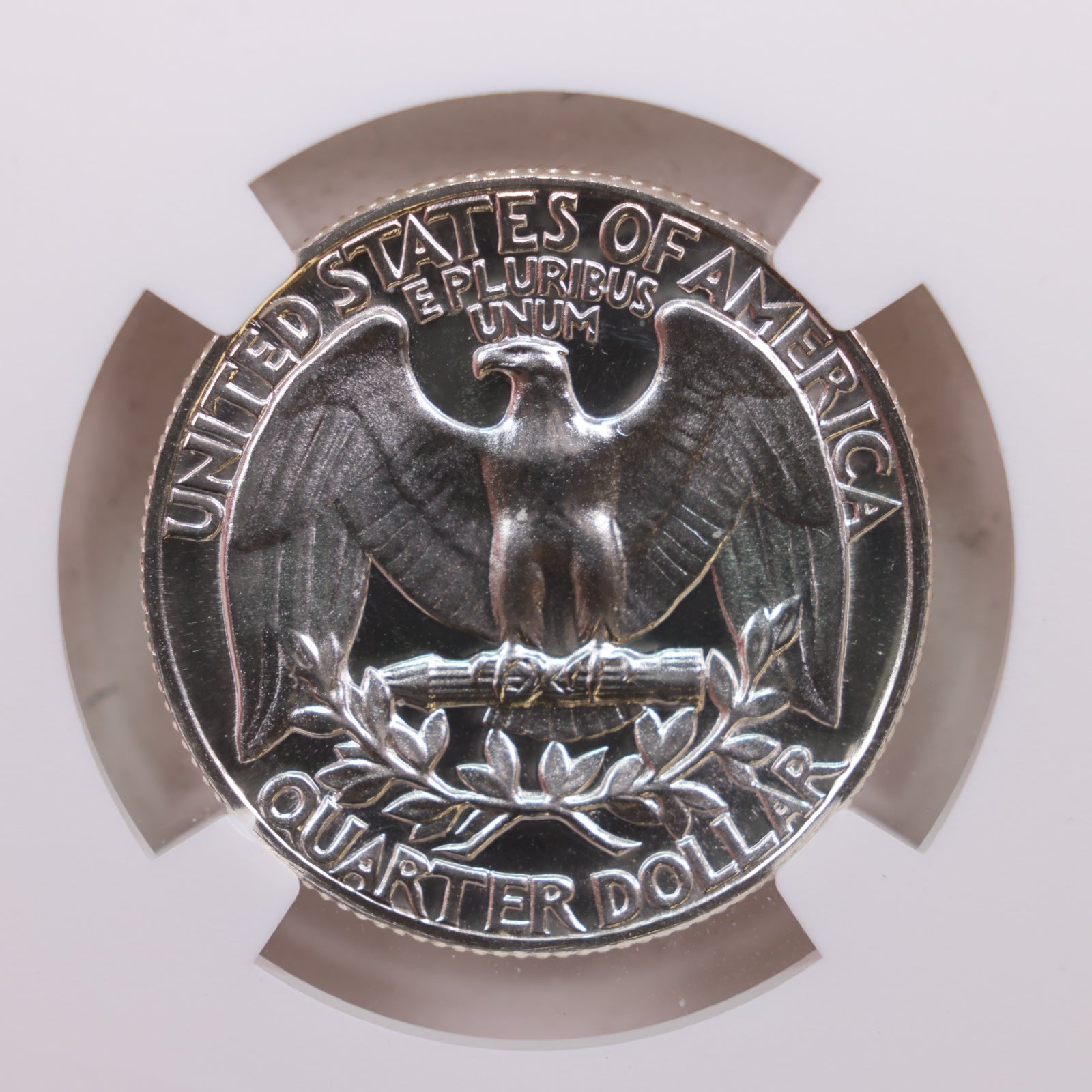 1964 Washington Silver Quarter., NGC PROOF-68., Store #GQR036.