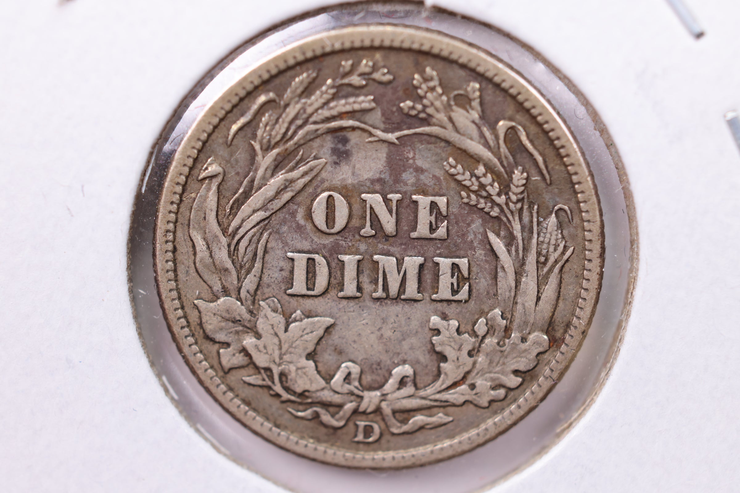 1914-D Barber Silver Dime., X.F., Store Sale #19651