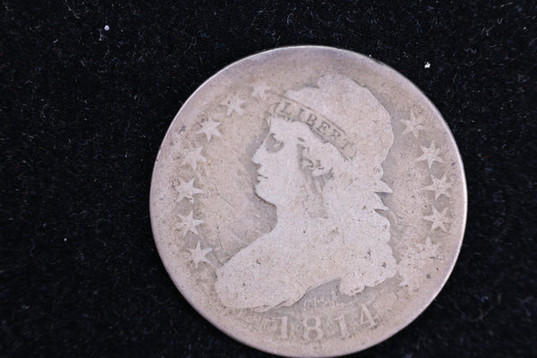 1814 Cap Bust Half Dollar, Affordable Collectible Coin. Store #230804119