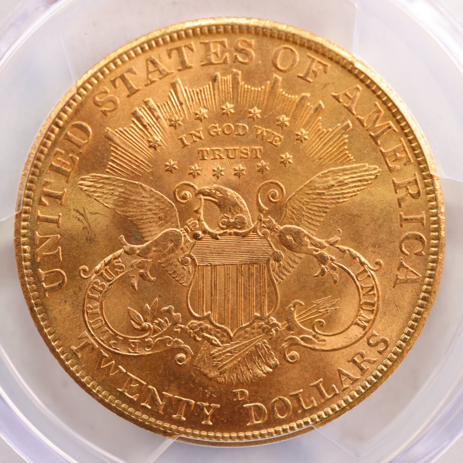 1906-D $20 Gold Liberty, Double Eagle, PCGS MS-64, Store Sale #G0063