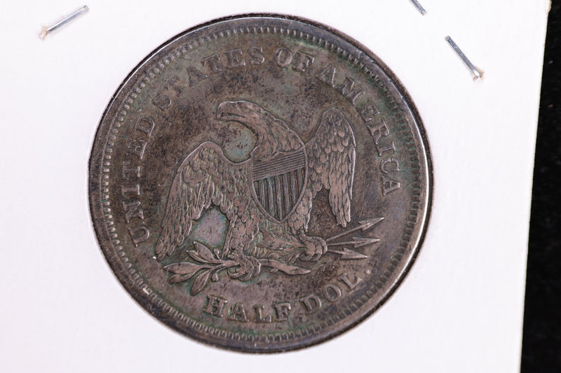 1839 Seated Liberty Half Dollar, No Drape, Extra Fine. Store