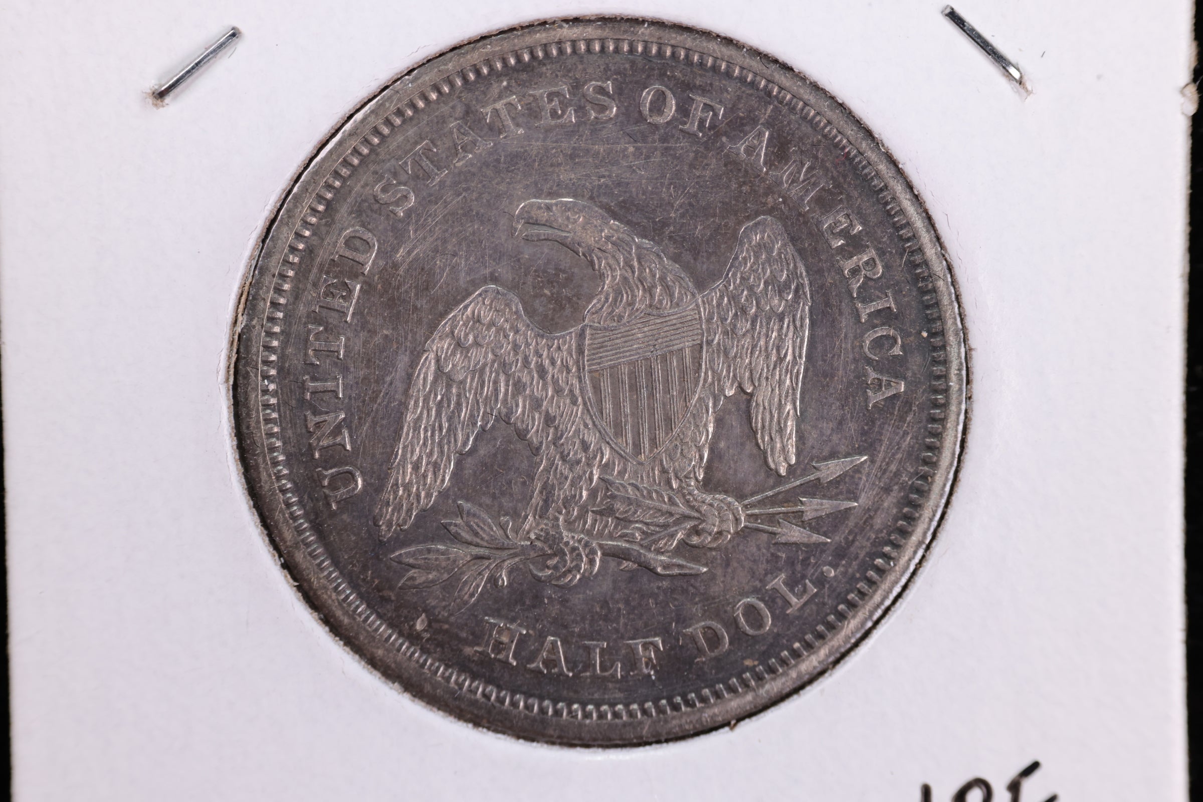 1841 Seated Liberty Half Dollar, Affordable Collectible Coin, AU-58. Store #230804133
