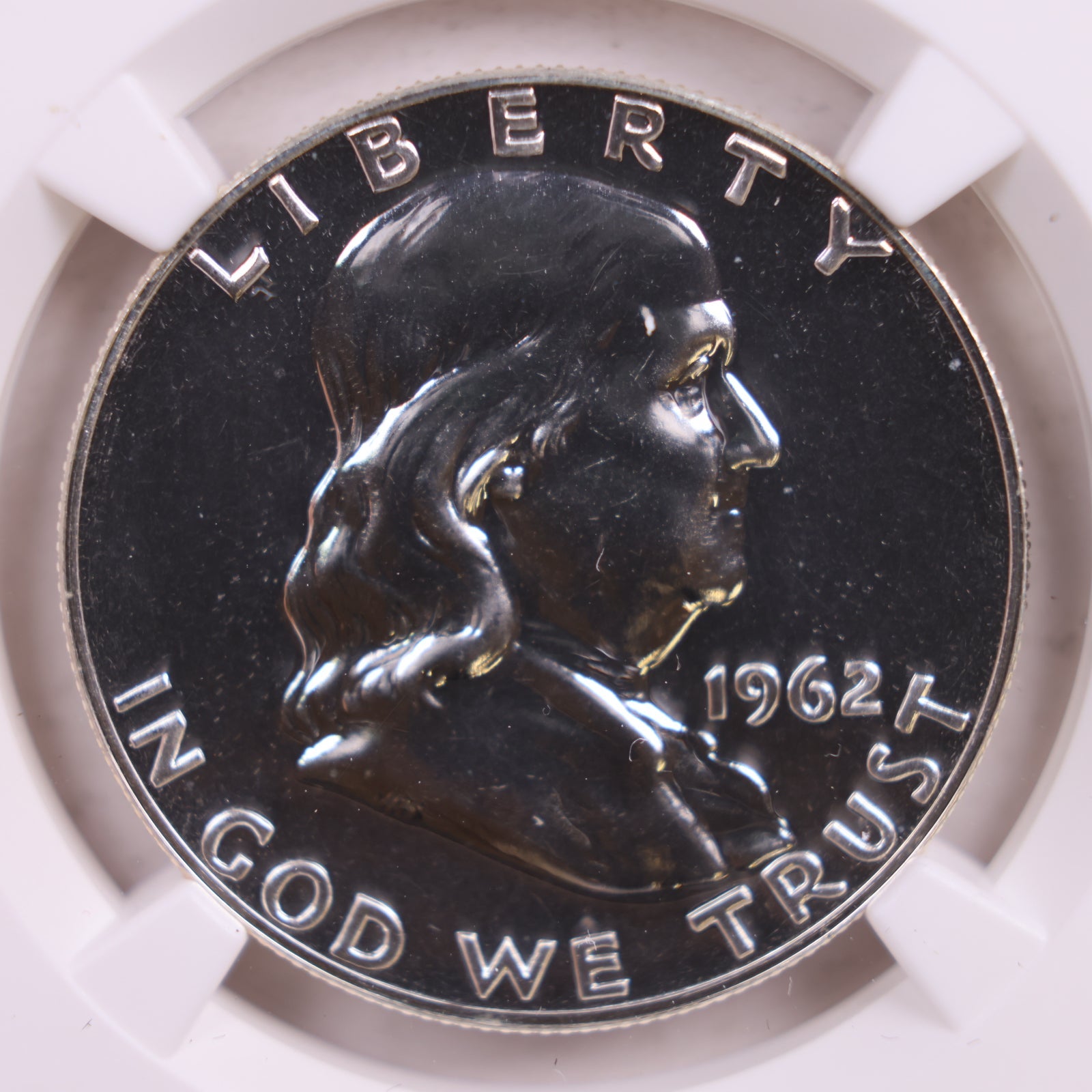 1962 Franklin Silver Half Dollar. NGC Proof-68., Store Sale #GHR069.