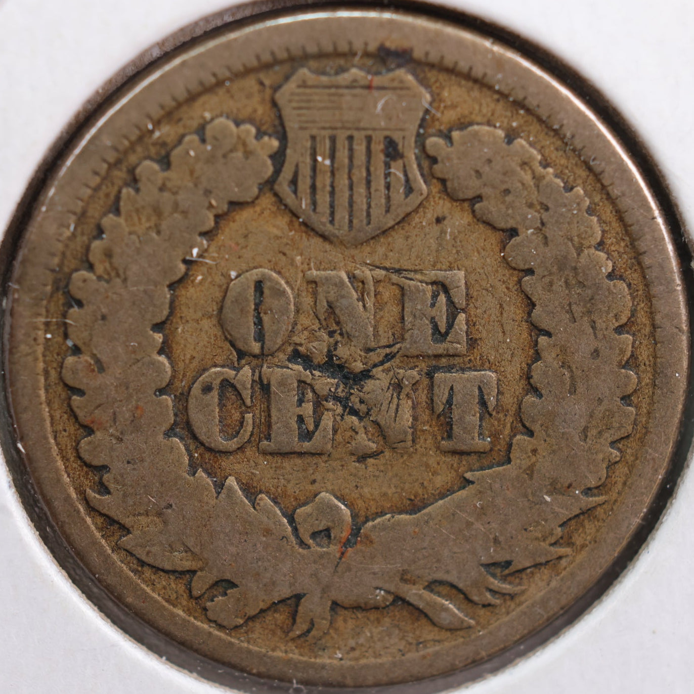 1863 Indian Head Cent, Very Good Circulated Coin, Store #CT0749