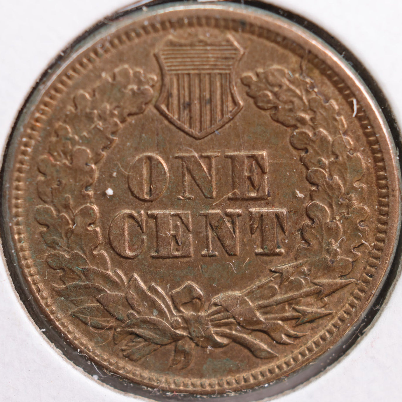 1863 Indian Head Cent, About Uncirculated+ Coin, Store #CT0752