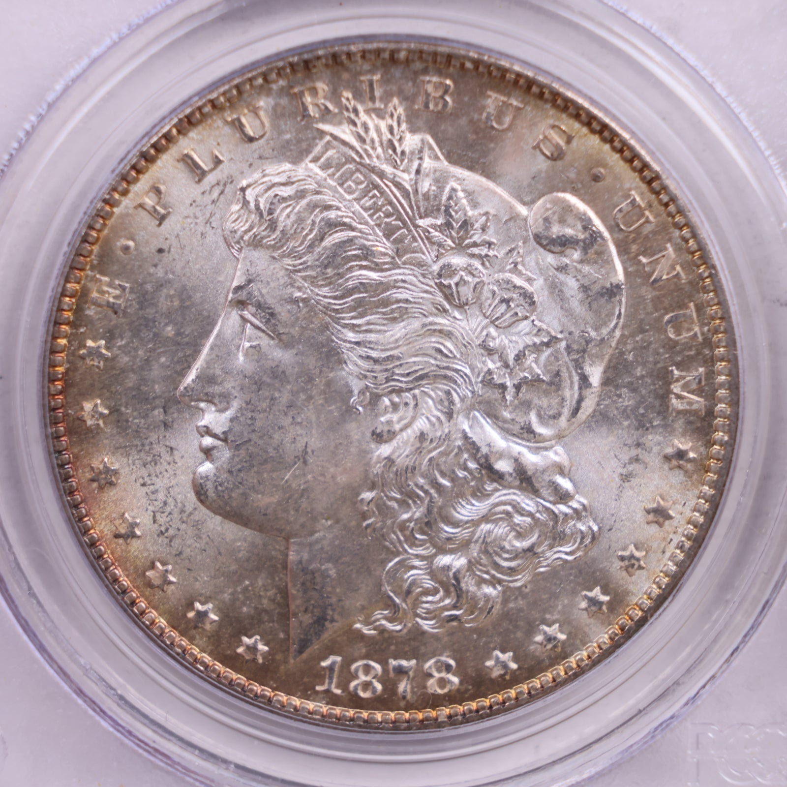 1878-S Morgan Silver Dollar., 'TONER'., PCGS MS-63., Store SALE #GDR0197.