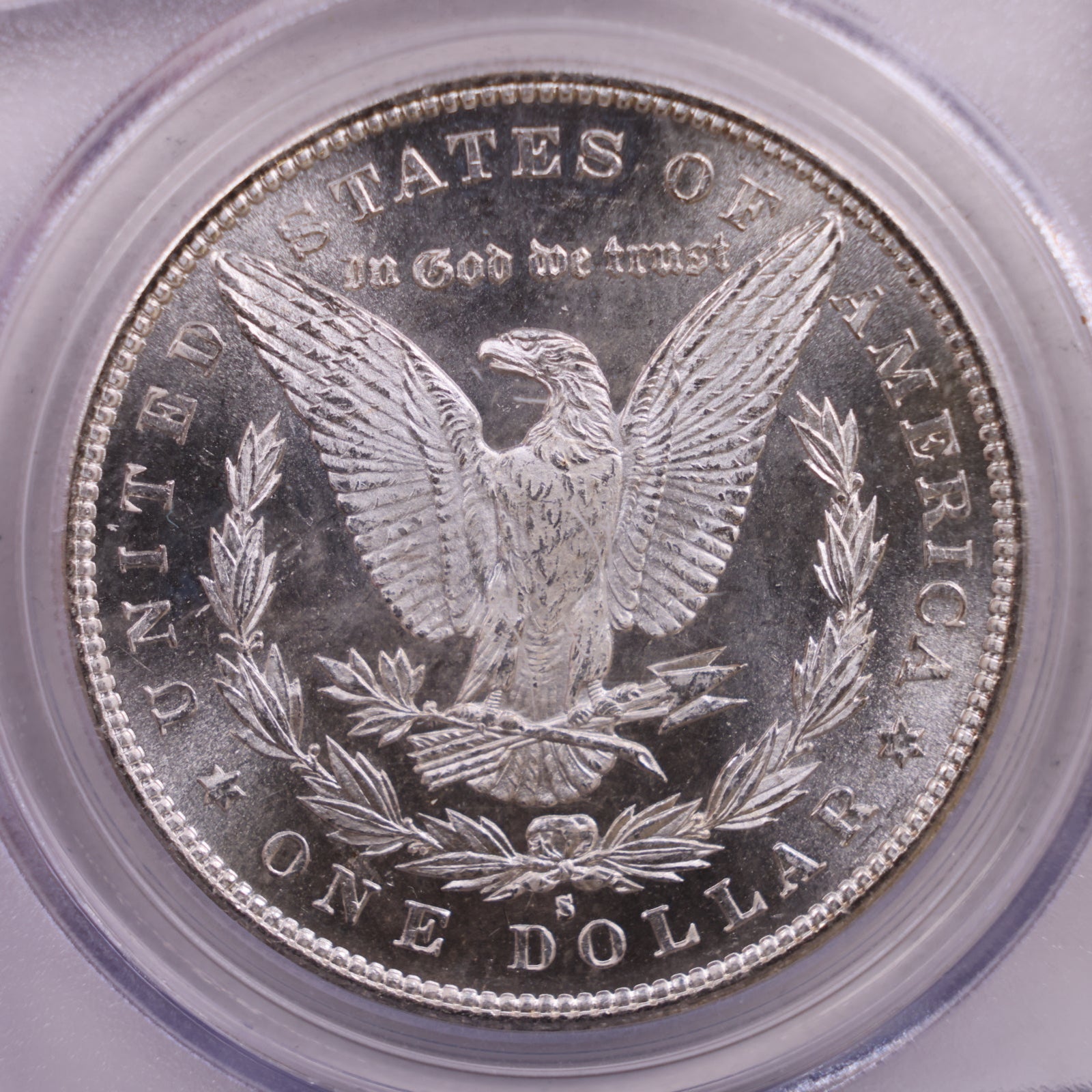 1879-S Morgan Silver Dollar., 'NICE'., PCGS MS-63., Store SALE #GDR0198.