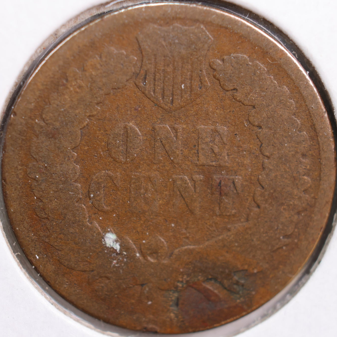 1874 Indian Head Cent, Poor Circulated Coin, Store #CT0787