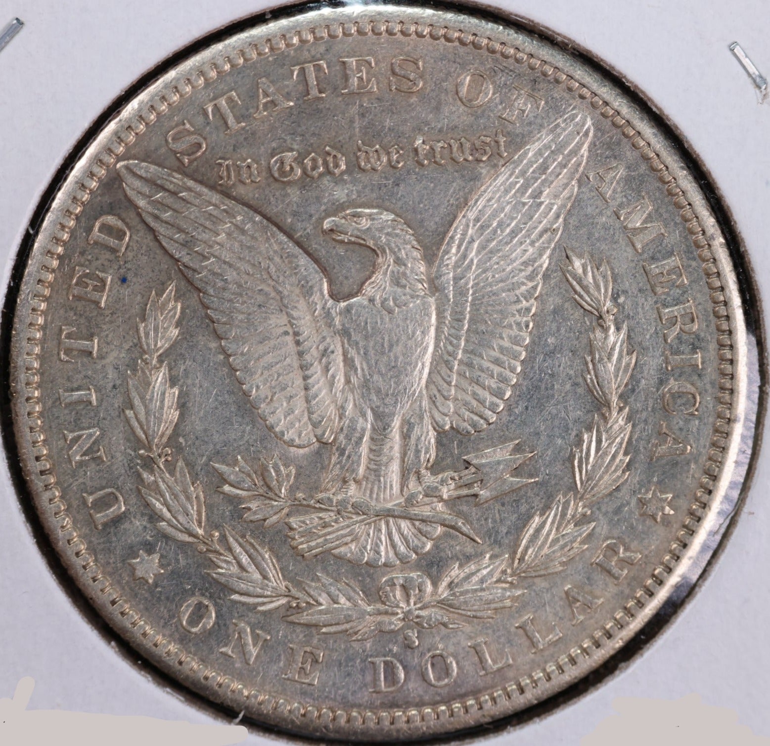 1894-S Morgan Silver Dollar, About Uncirculated Coin, Store #80553
