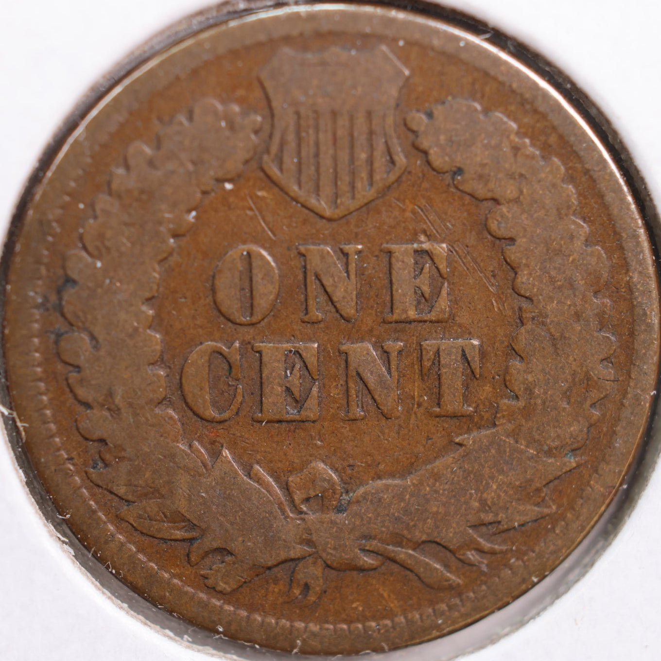 1875 Indian Head Cent, Good Circulated Coin, Store #CT0795