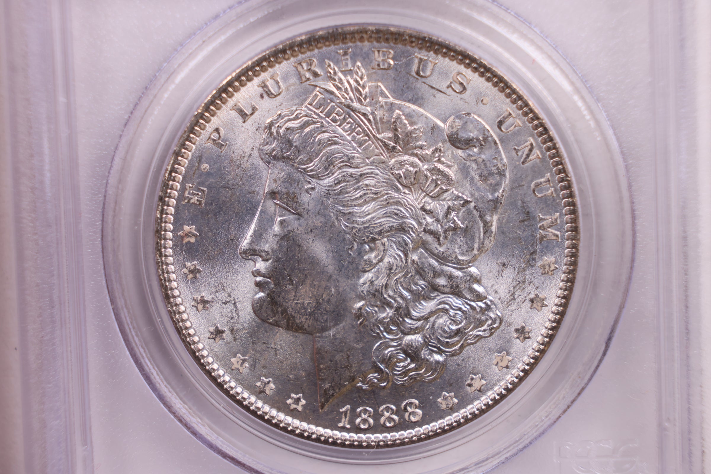 1888 Morgan Silver Dollar., PCGS MS-63., Store SALE #GDR0210.