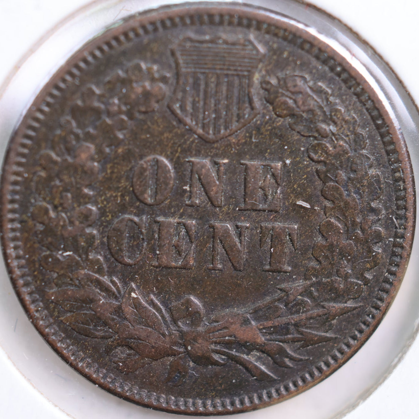 1876 Indian Head Cent, Extra Fine+ Circulated Coin, Store #CT0798