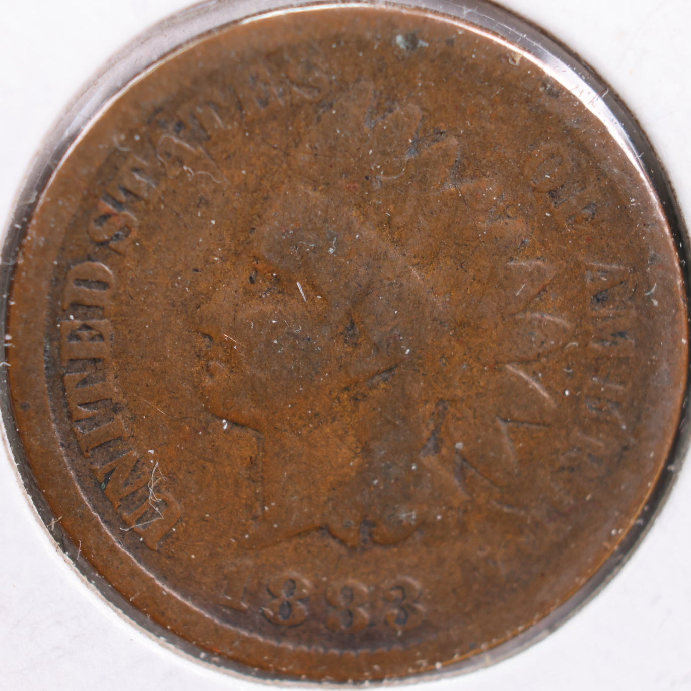 1883 Indian Head Cent, Good Circulated Coin, Store #CT0825