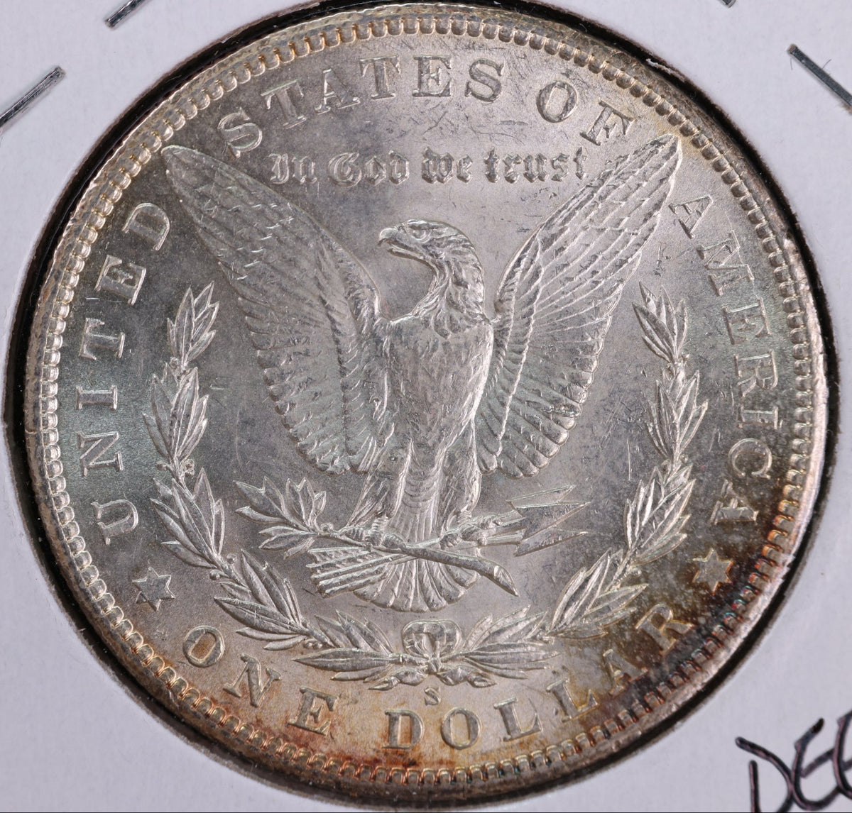 1902-S Morgan Silver Dollar, Mint State, Uncirculated Condition., Store #DR0526.