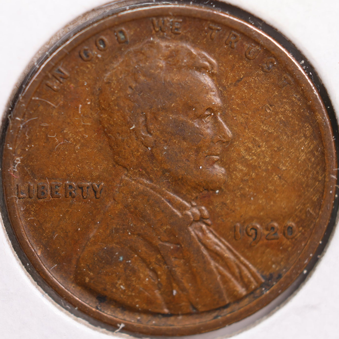 1920 Lincoln Cent, Extra Fine Circulated Coin, Store #CT0871