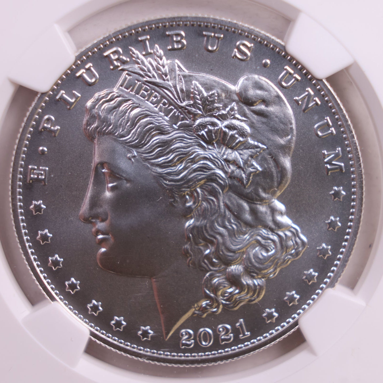 2021 $1 Morgan Dollar 100th Anniversary, NGC MS-70, Store #GMC210