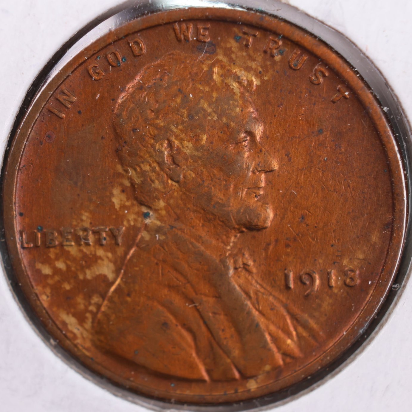 1918 Lincoln Cent, About Uncirculated+ Coin, Store #CT0271