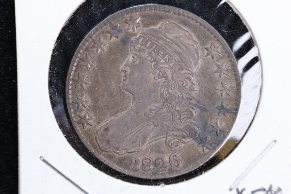 1826 Cap Bust Half Dollar, Affordable Collectible Coin. Store #230808051