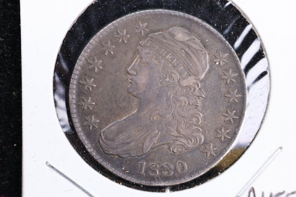 1830 Cap Bust Half Dollar, Affordable Collectible Coin. Store #230808058