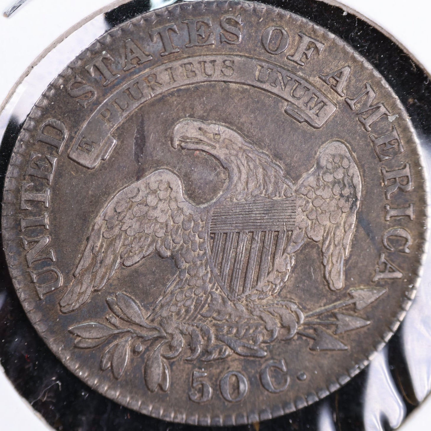 1830 Cap Bust Half Dollar, About Uncirculated Coin. Store #HR1919