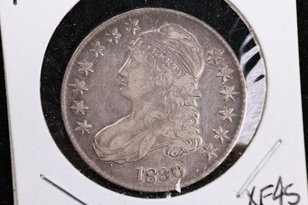 1830 Cap Bust Half Dollar, Affordable Collectible Coin. Store #230808059