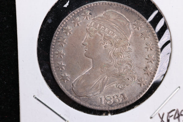 1831 Cap Bust Half Dollar, Affordable Collectible Coin. Store #230808060