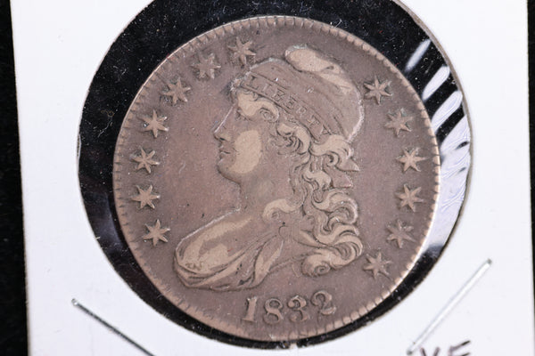 1832 Cap Bust Half Dollar, Affordable Collectible Coin. Store #230808064