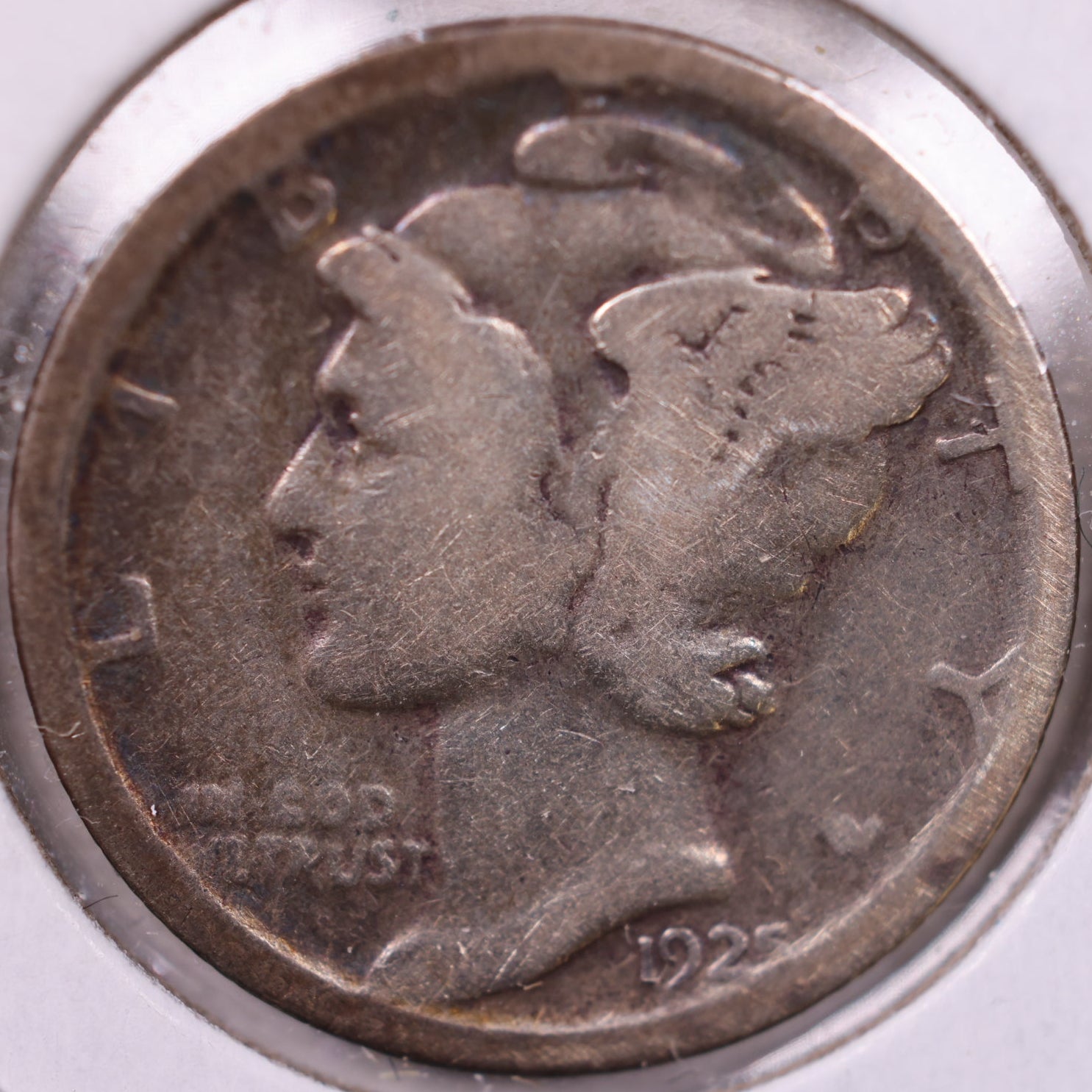 1925-S Mercury Dime, Fine, Store #19885