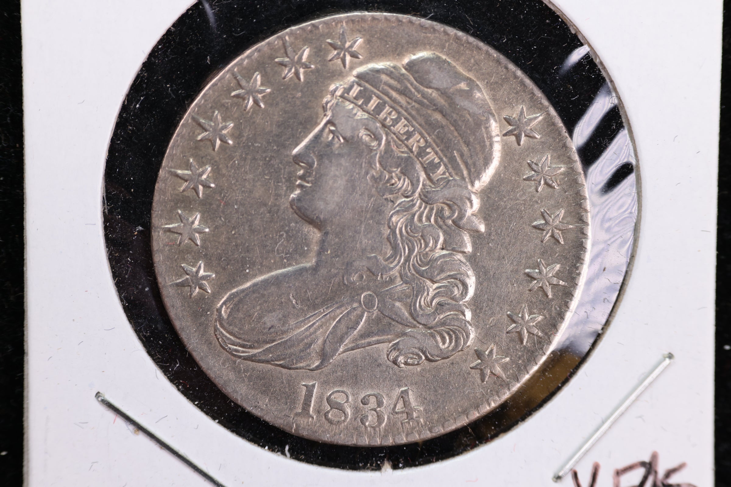 1834 Cap Bust Half Dollar, Affordable Collectible Coin. Store #230808072