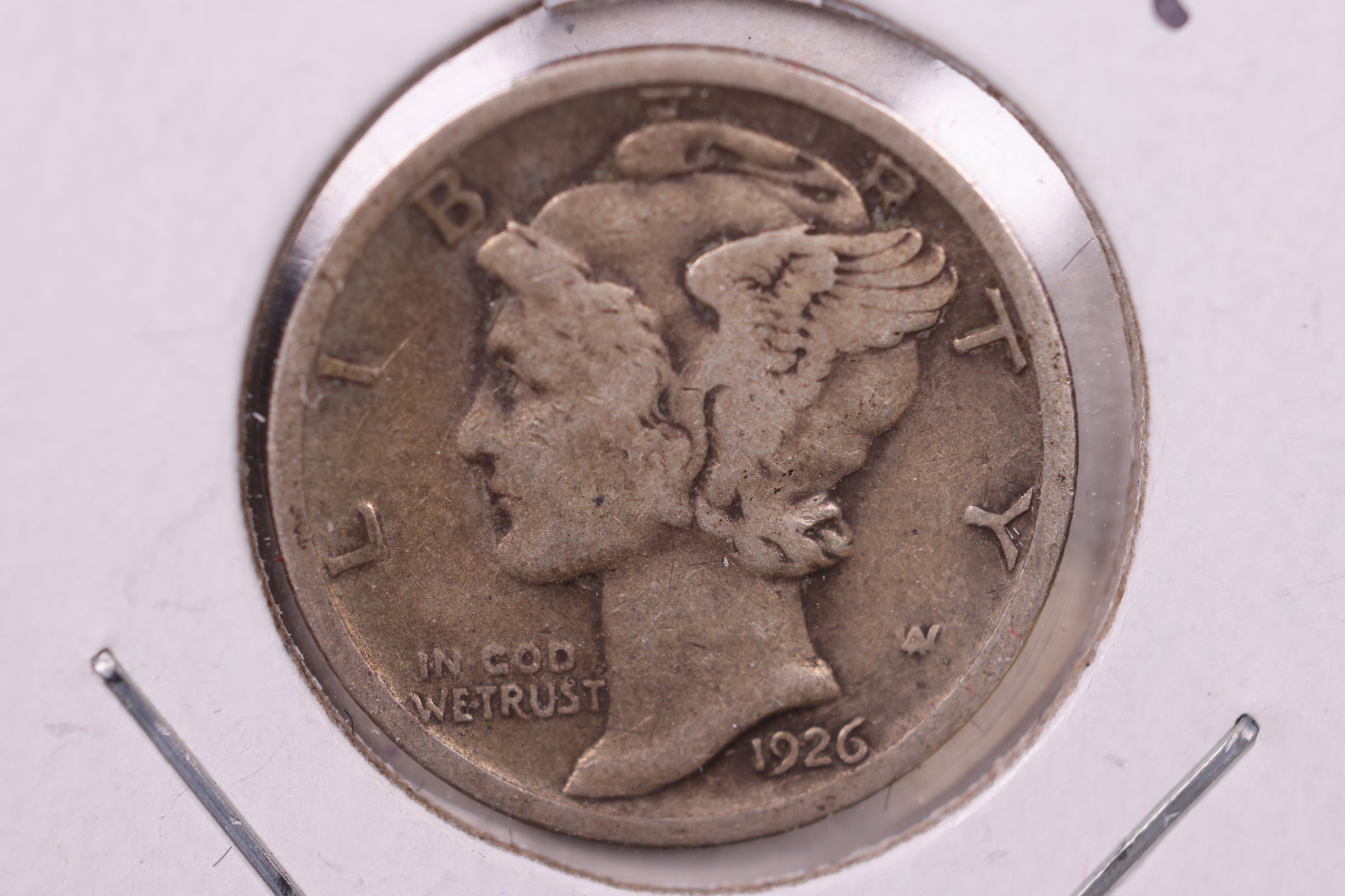1926 Mercury Dime, Fine Circulated Coin, Store #19888